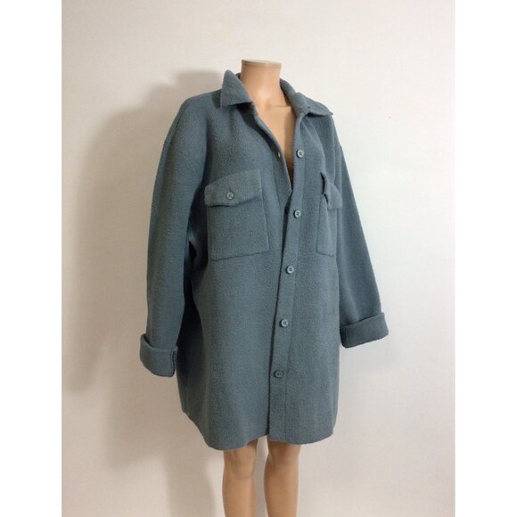 Barefoot Dreams Jackets & Blazers - Barefoot Dreams Cozychic Shacket Coat Jacket Womens 3X New